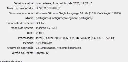Notebook Dell inspiron 15-3567 - Foto 4