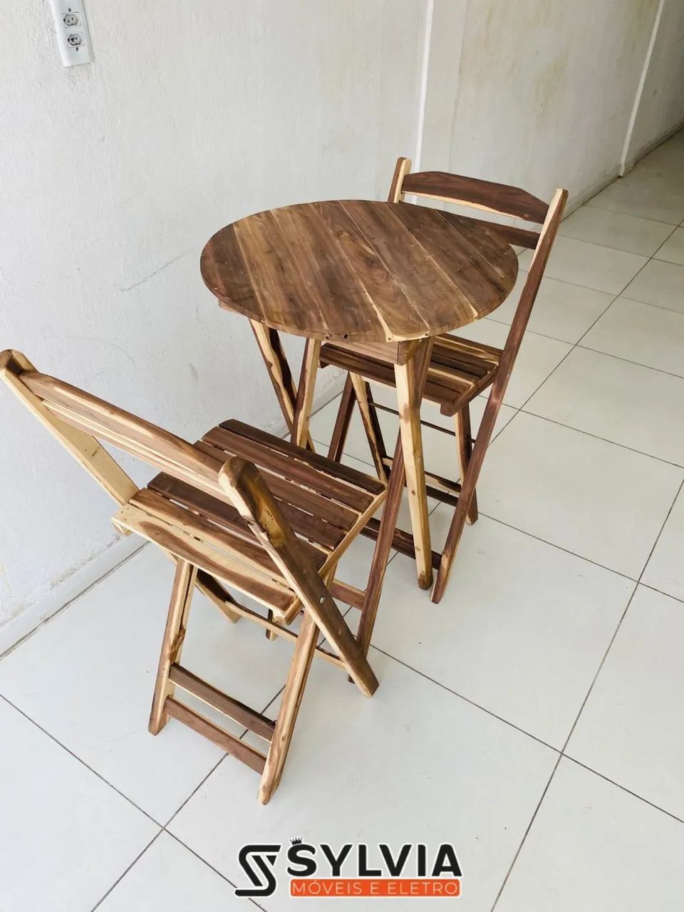 Conjunto bistrô dobrável  - Foto 5
