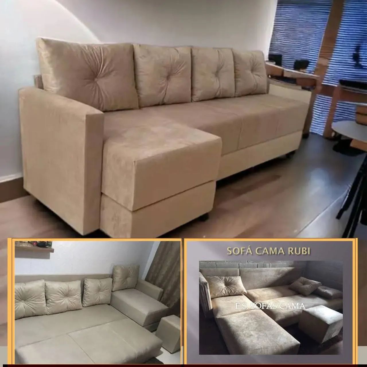SOFÁS NOVOS à partir de R$ 599,99, VÁRIOS TAMANHOS 65578361462657124