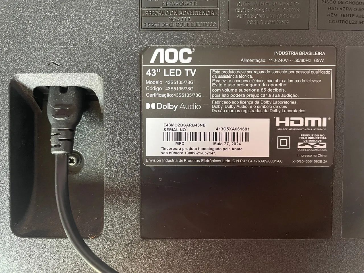 Vendo tv smart 43 - Foto 2