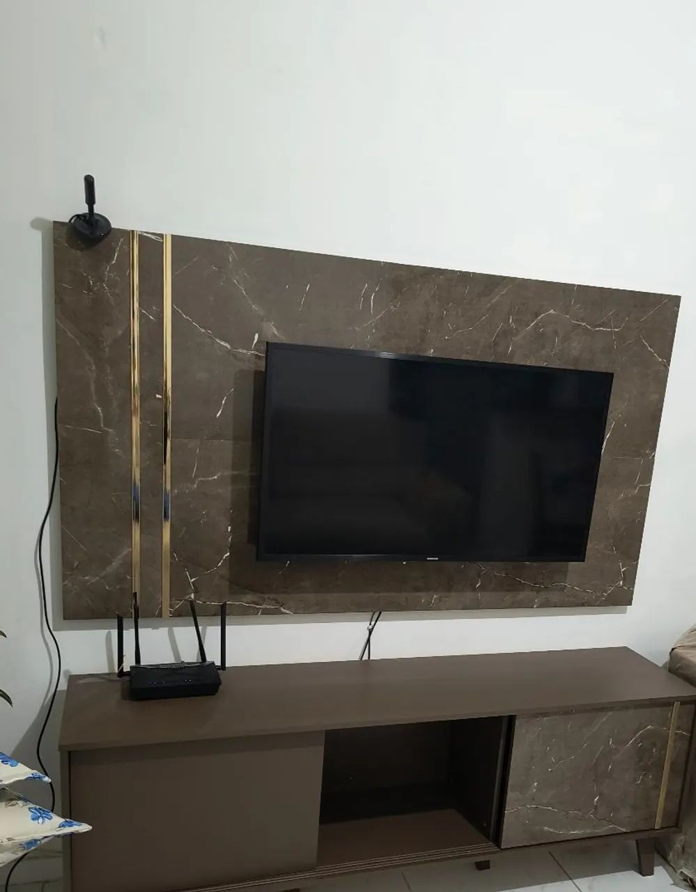 Rack + painel novo.