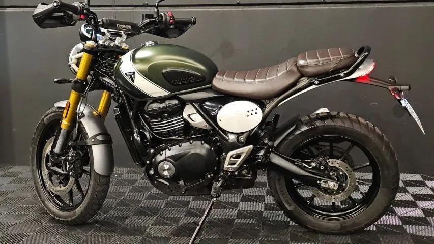 Triumph - Scrambler 400X - 2025 - Verde - Foto 5