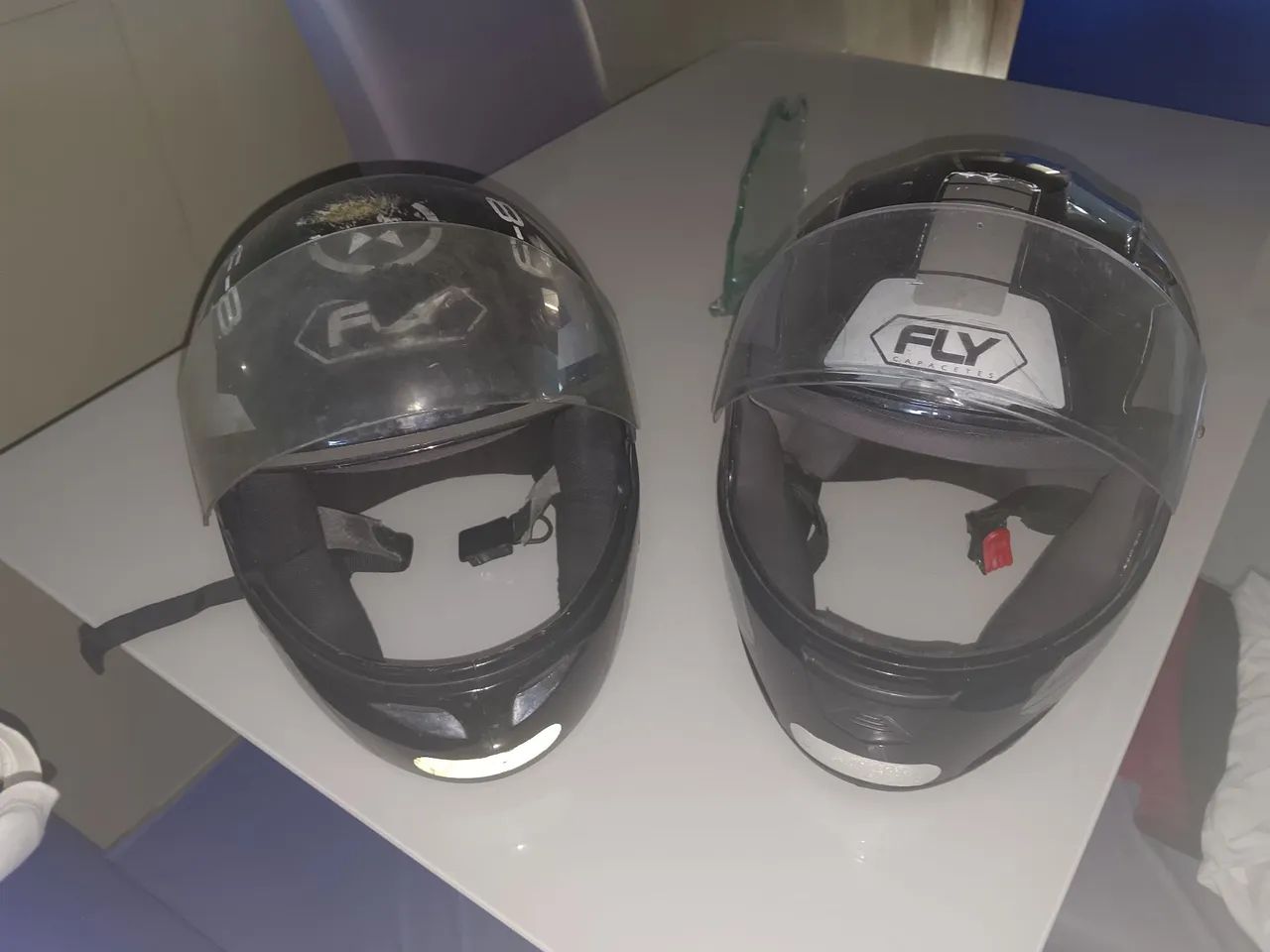 Capacetes pra moto 