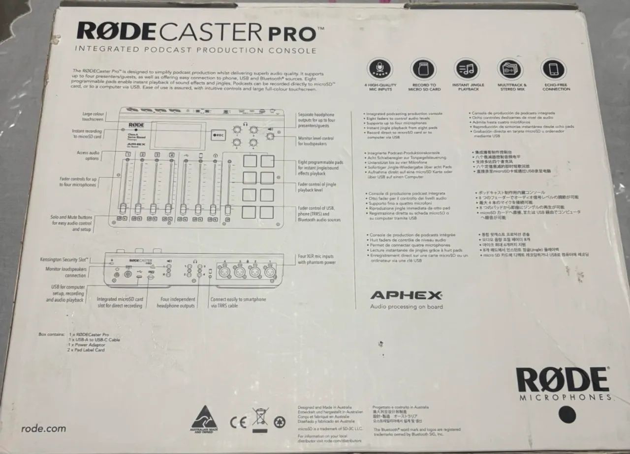 Mesa digital RODE CAST NOVA  - Foto 2