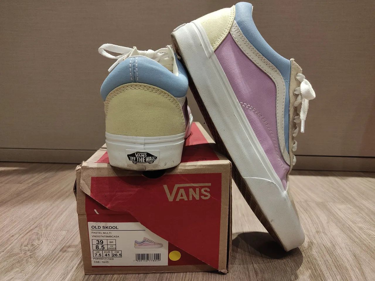 Tênis vans old skool pastel multi  - Foto 3