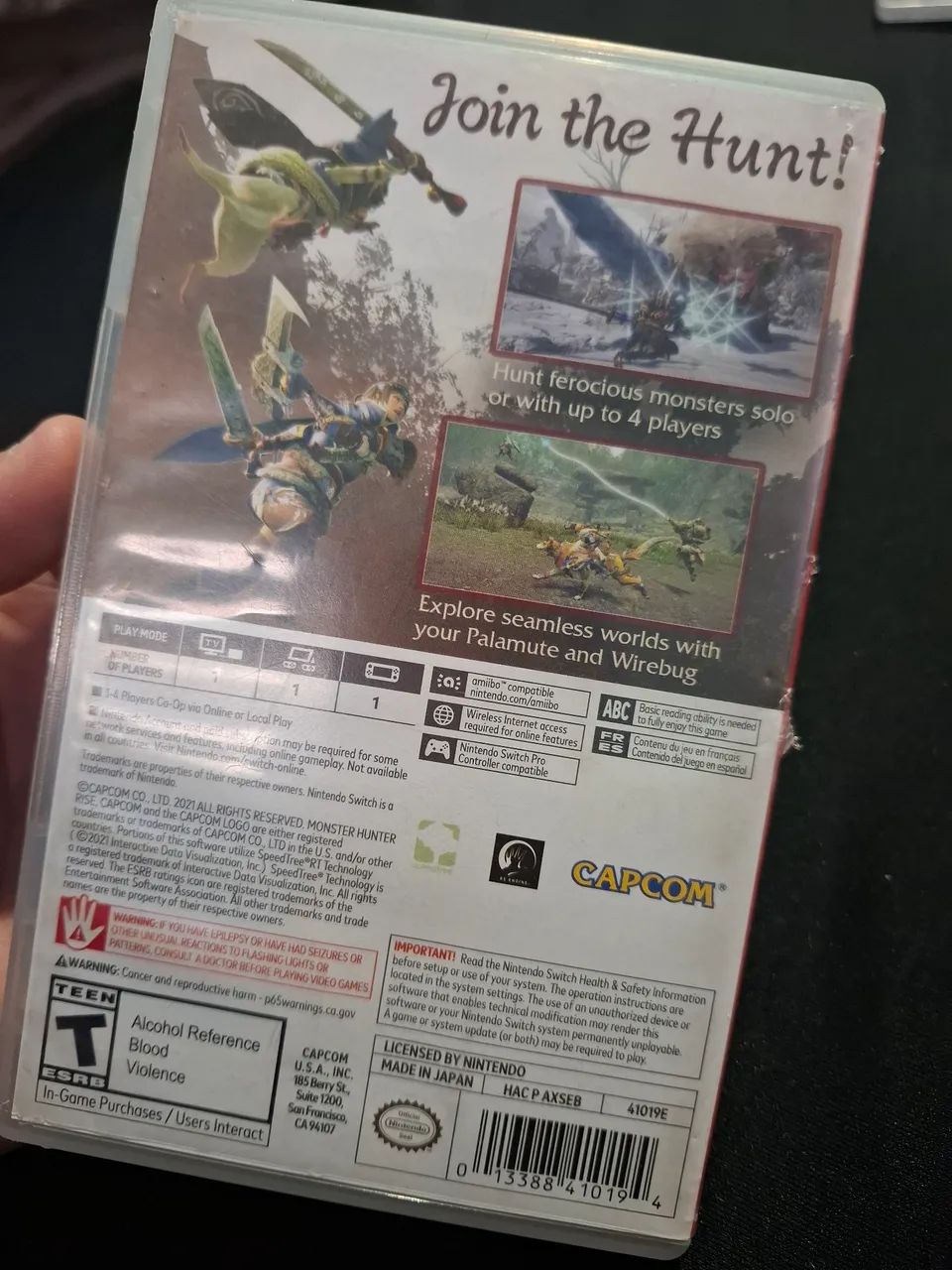Jogos Monster Hunter Rise Nintendo Switch  - Foto 2