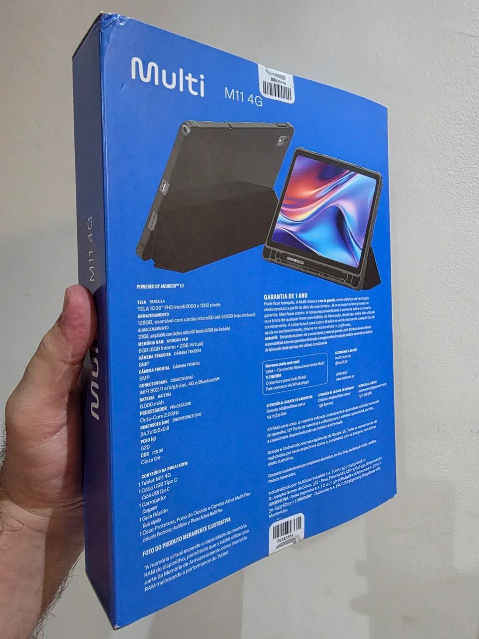 Tablet M11128gb lacrado com 4g e wifi  Multi  - Foto 2