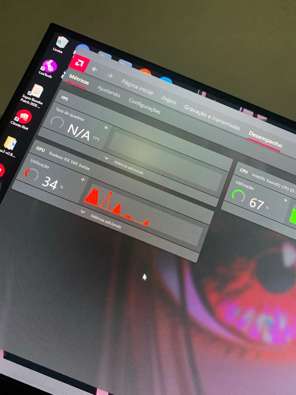 Placa de vídeo rx 580 8gb XFX PLACA ORIGINAL  - Foto 3