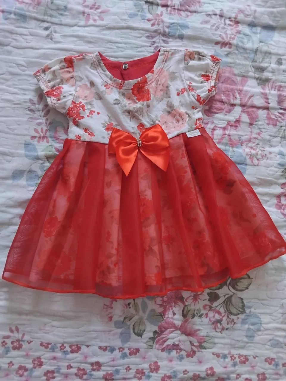 Vestido bebê 6 meses 