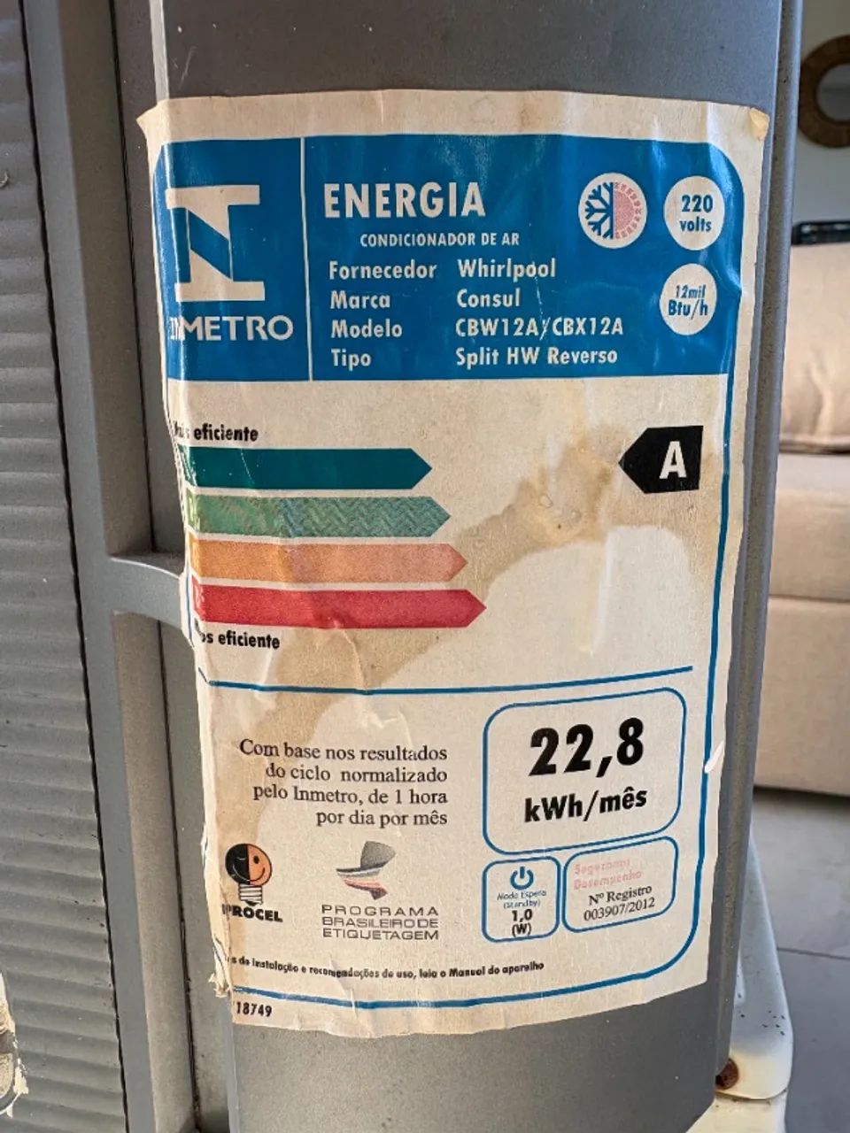 Ar Condicionado Split 12 mil BTU Quente / Frio - Foto 3