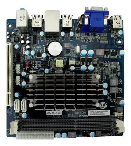 PLACA MAE DDR3 STI 013708 COM PROCESSADOR C-60