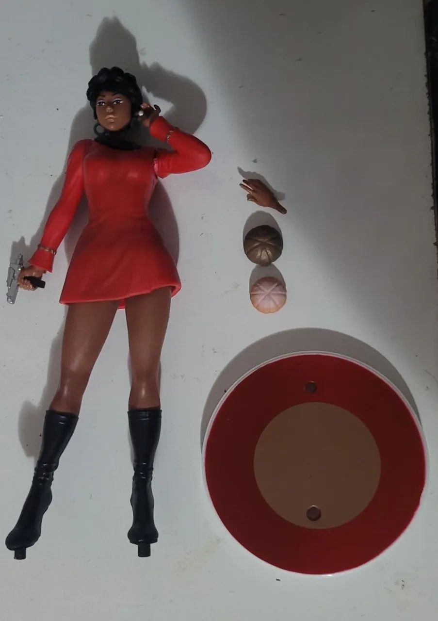 Boneco star trek oficial de operacao Uhura action figure bishoujo - Foto 4