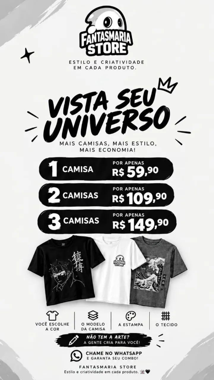 CAMISAS/ CAMISETAS PERSONALIZADAS