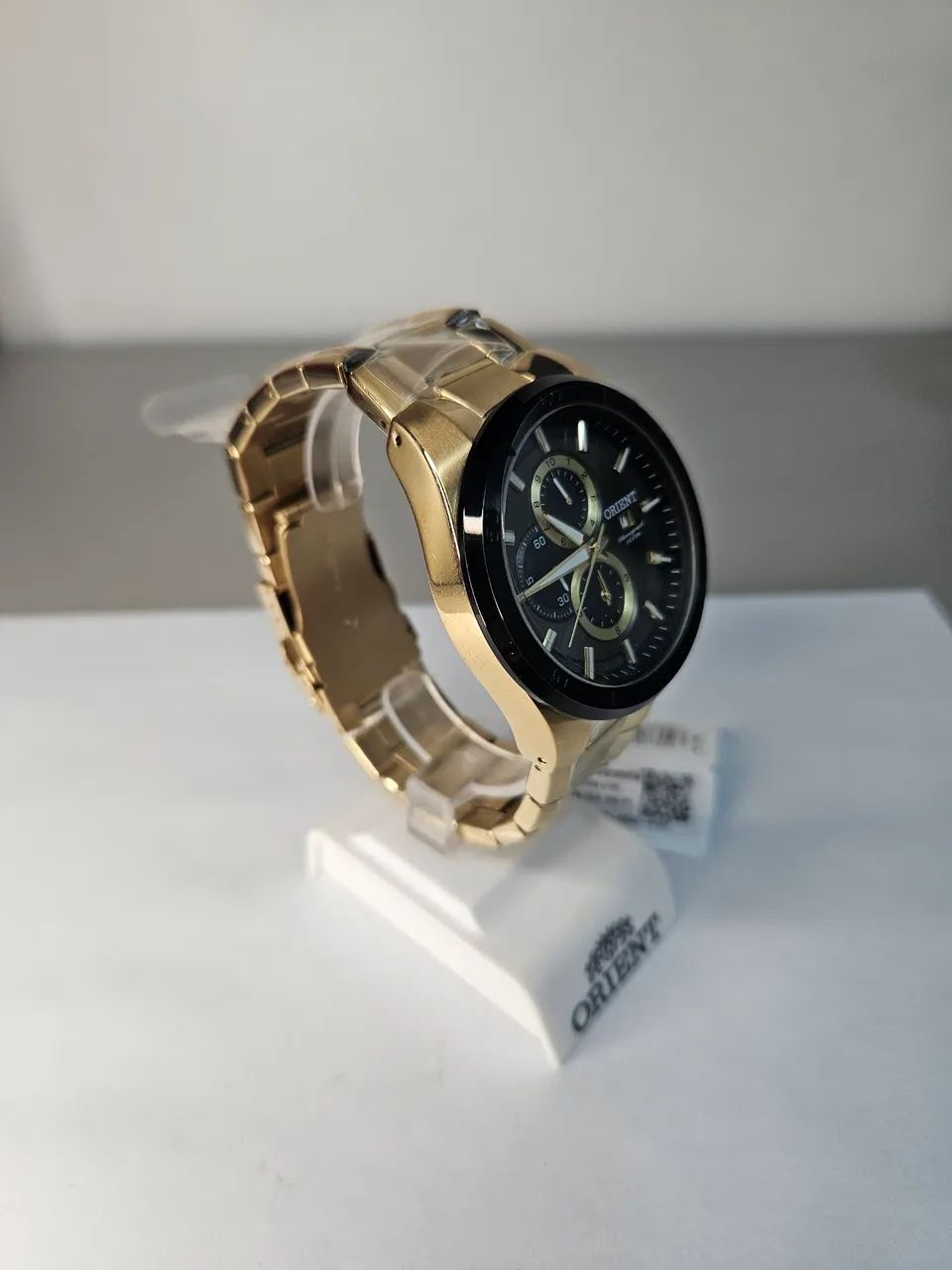 Relógio Quartz Aço Dourado Orient - Foto 2