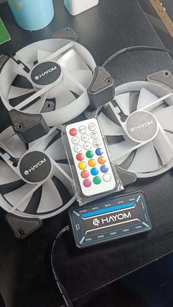 KIT 3 FANS RGB - Foto 2