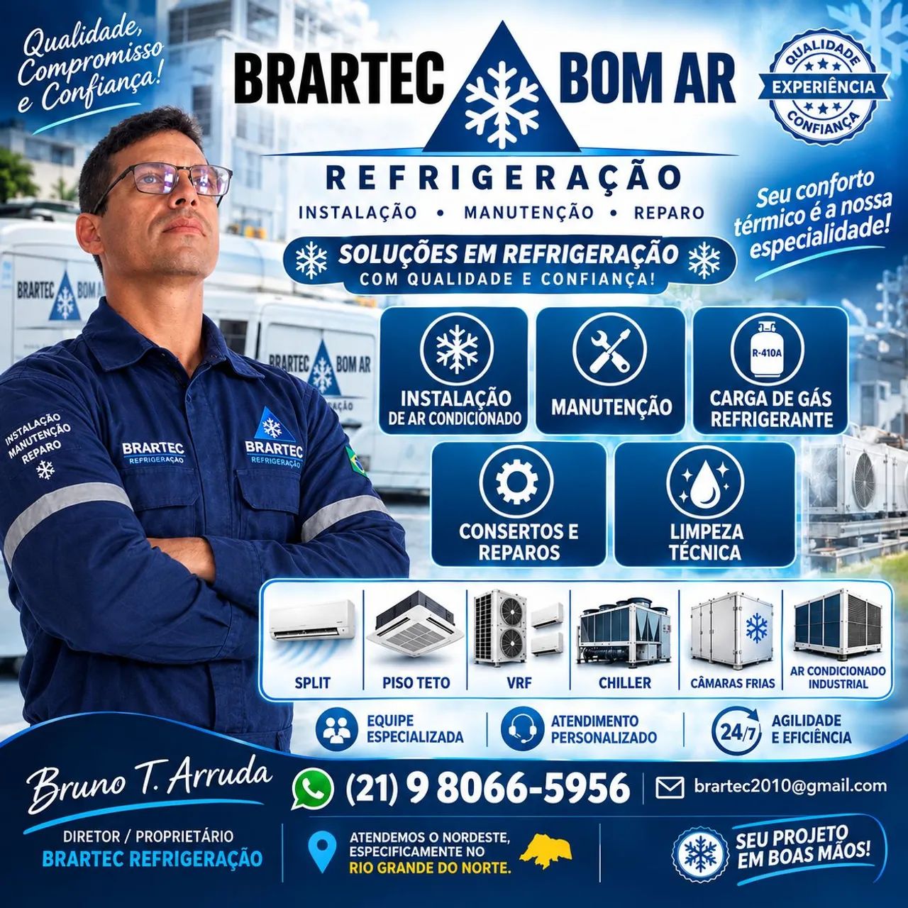 Limpeza de ar condicionado 