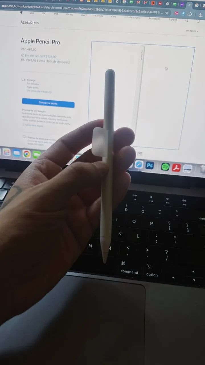 Apple Pencil Pro segunda geração (nova) - Foto 3