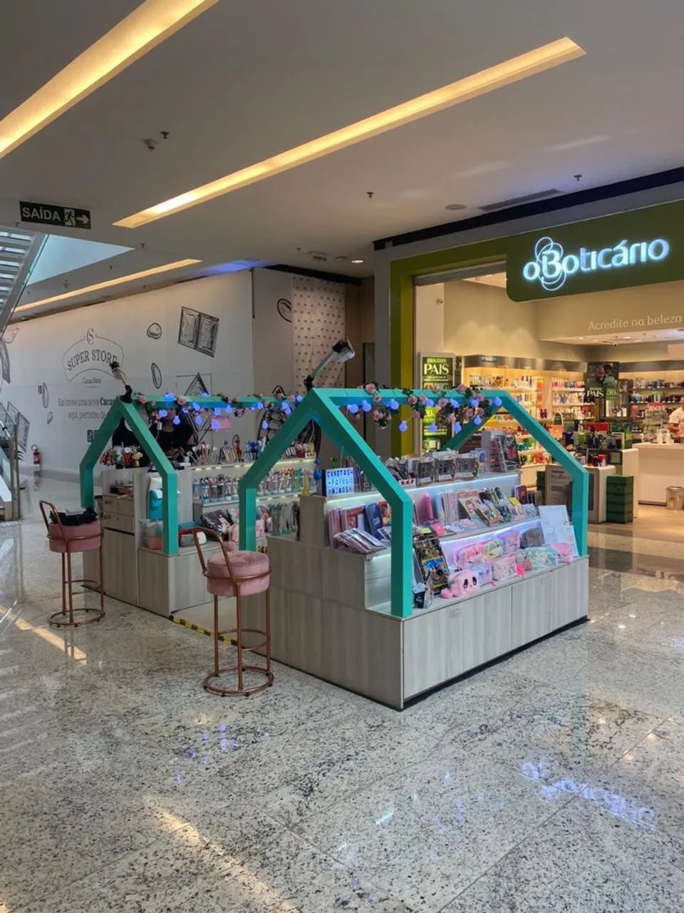 Quiosque para shopping Pronto para trabalhar,  com projeto elétrico e estrutural. - Foto 2
