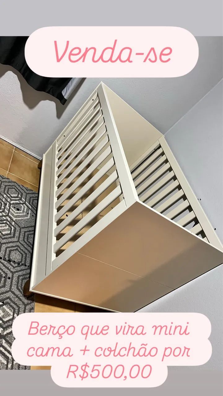 Berço 3 em 1  - Foto 2