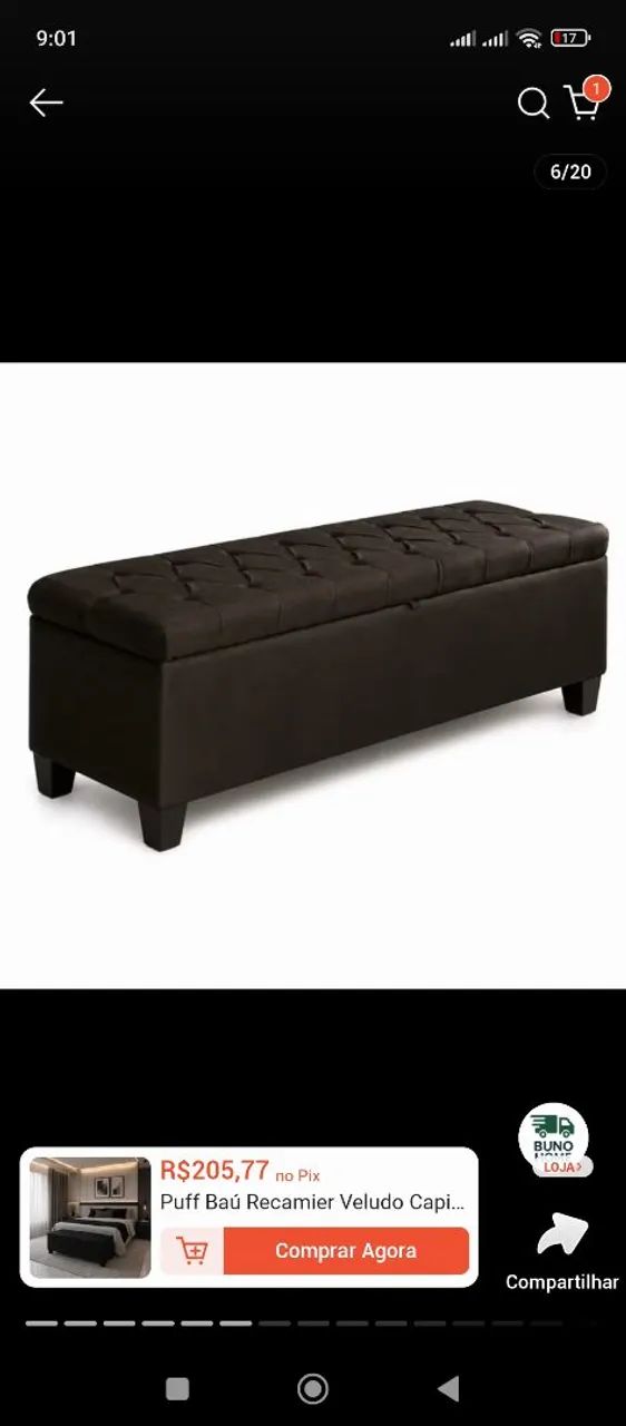 Promoção de puf baú  - Foto 2