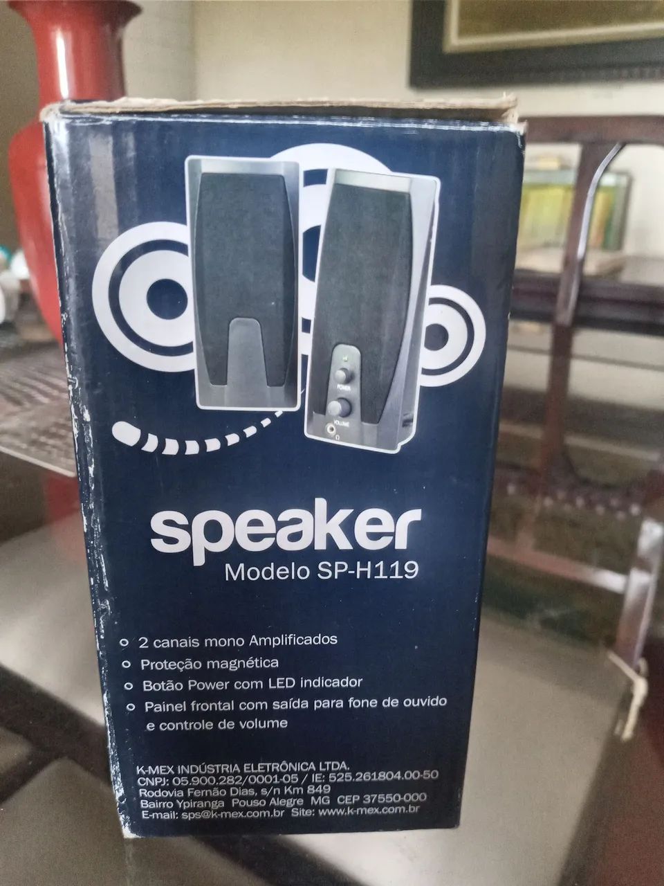 Caixa de som para computador speaker sp-H119 - Foto 3