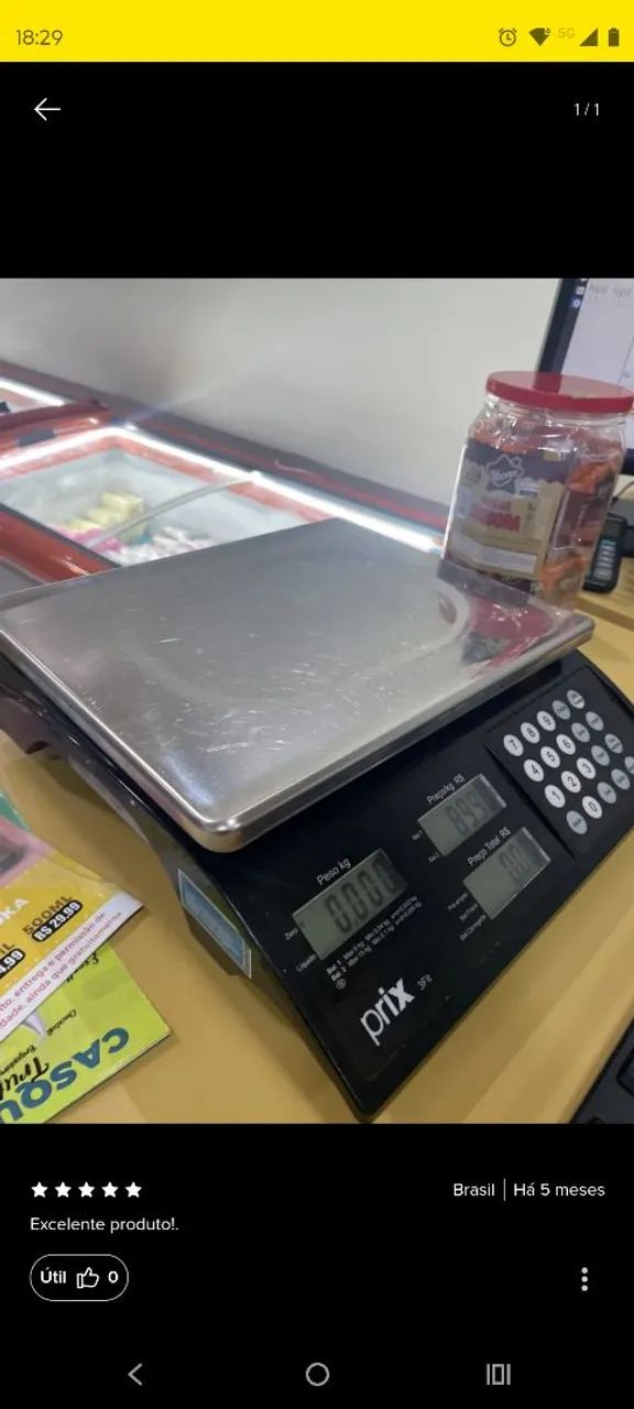 Vendo combo balança + impressora de nota+ bipador de código de barras  - Foto 4