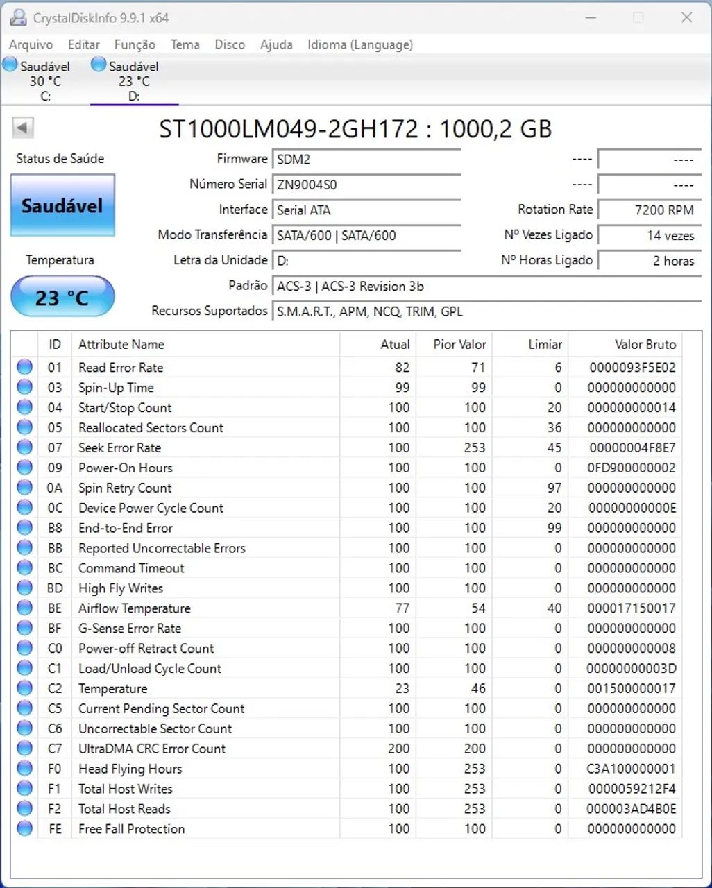 HD Seagate para notebook 1TB  - Foto 2