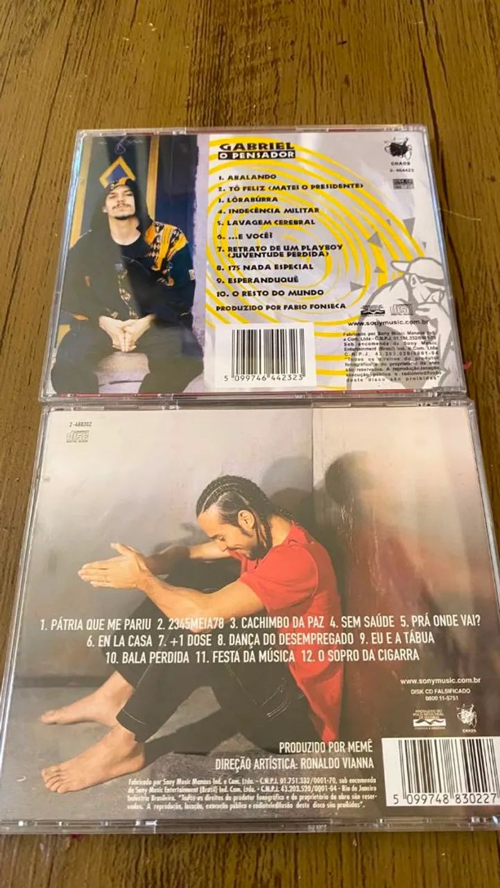  2 CD Gabriel o Pensador  - Foto 4