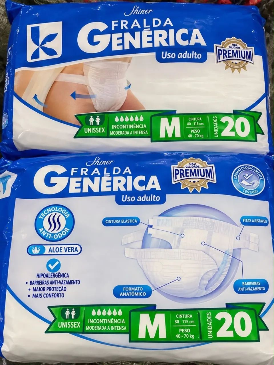 Fralda Geriátrica M e G