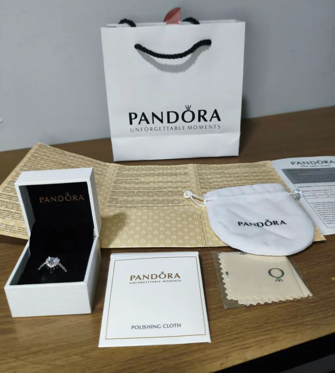 Anel Modelo Pandora 