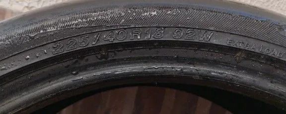 VENDO 2 PNEUS /225/40R18/92W EM OTIMO ESTADO - Foto 3