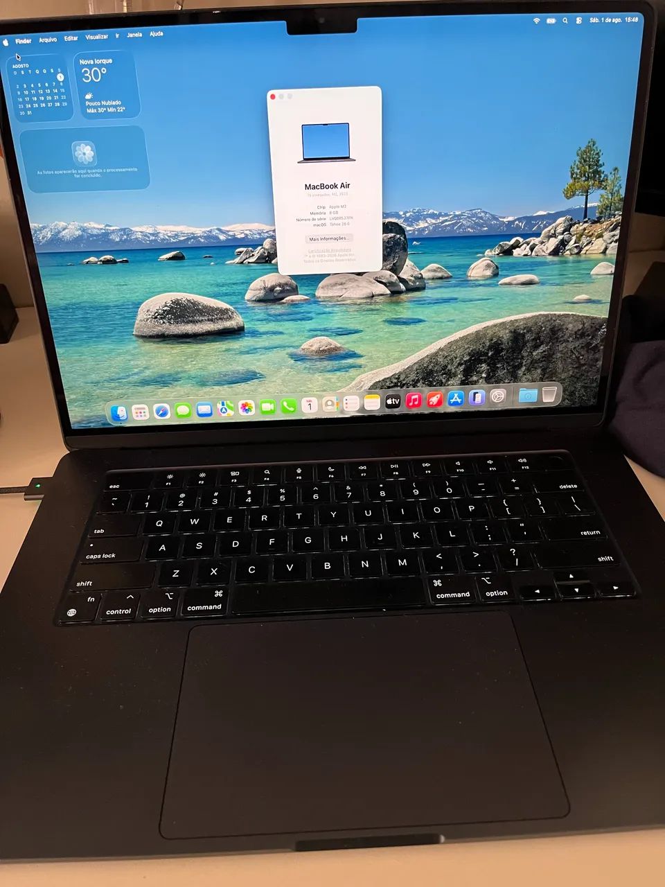 MacBook Air 15 polegadas 8GB/512 SSD 