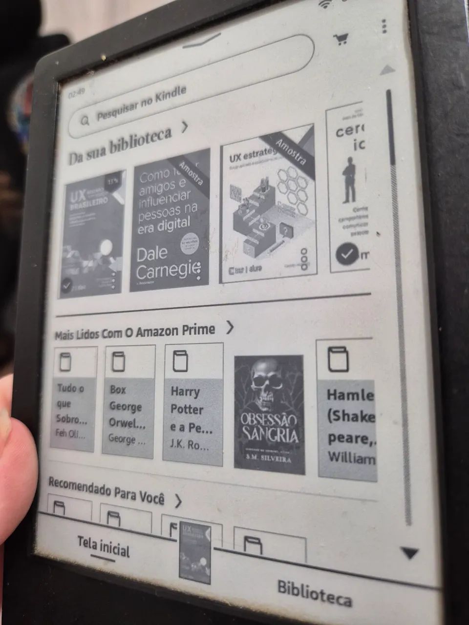 Kindle 8° geração (2016) funciona perfeitamente - Foto 2