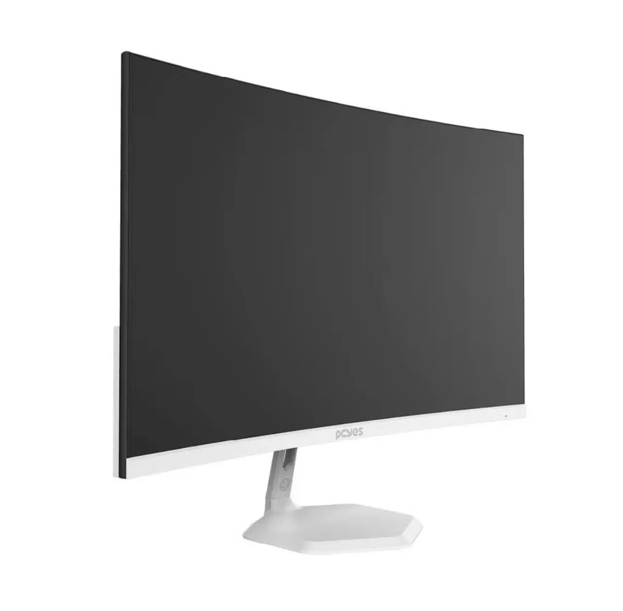 MONITOR GAMER CURVO PCYES 100HZ 24 POLEGADAS BRANCO - Foto 2