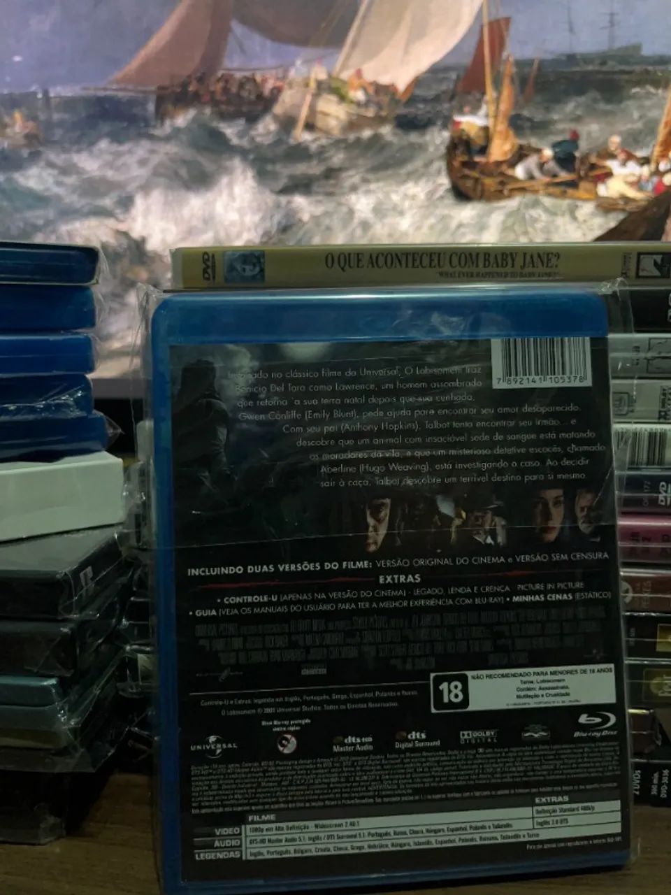 O Lobisomem, 2010 | Uncut | Blu-Ray | USADO - Foto 2