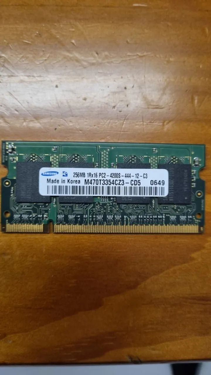 Lote Peças CPU Celeron e Memórias DDR1 e DDR2 - Foto 3