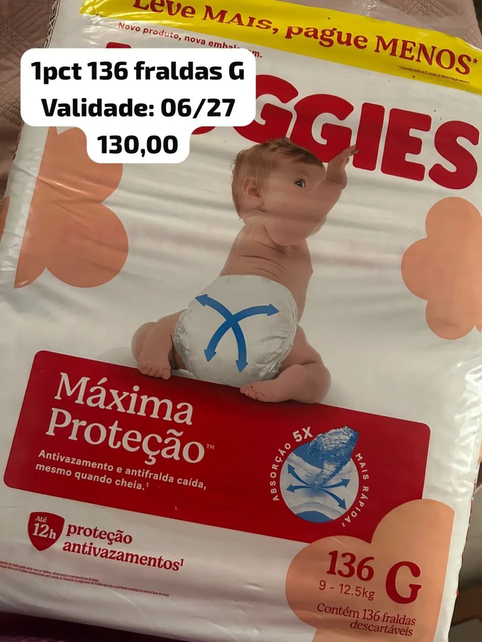 Fraldas Huggies - Foto 4