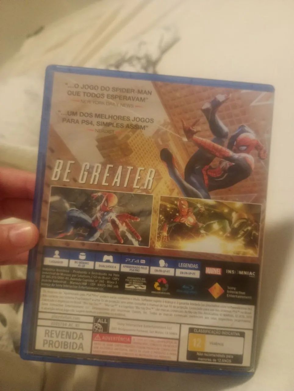 Jogo homem aranha ps4 - Foto 2