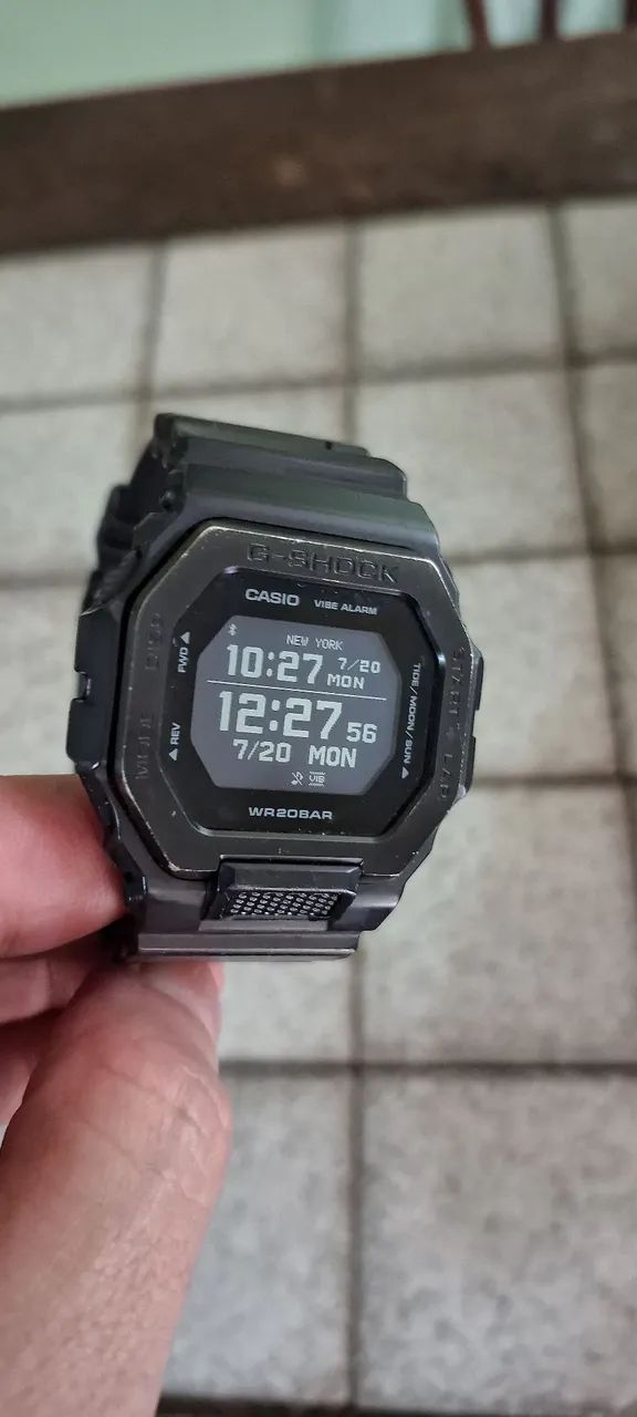 Relógio Casio G-Shock GBX 100 Moon/Tide Graph (SÓ HOJE)