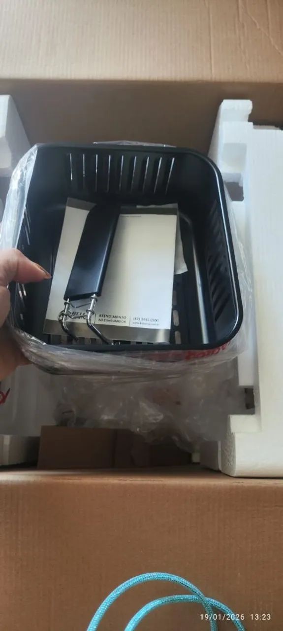 Fritadeira elétrica Air Fryer Bella Cuccina - Foto 3