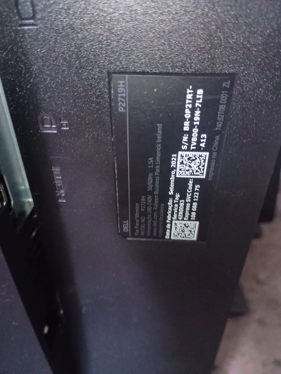 Monitor Dell P2719H com HDMI  - Foto 2