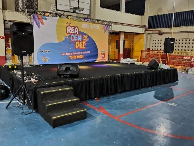 Aluguel de palco, som, iluminação, painel de led - Foto 2