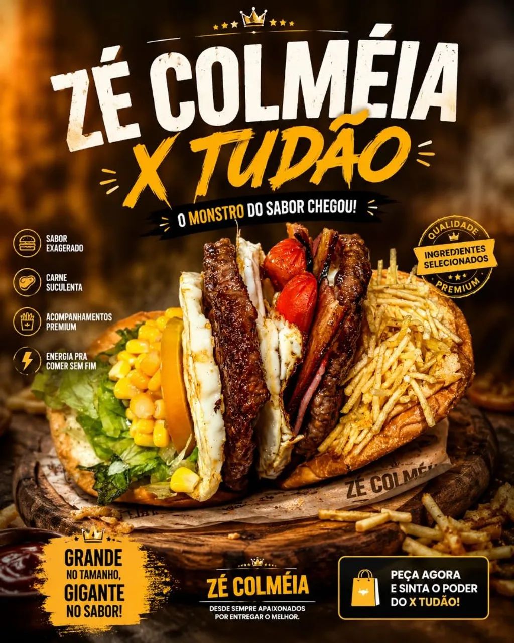 ZÉ COLMÉIA SANDUICHERIA - Foto 2