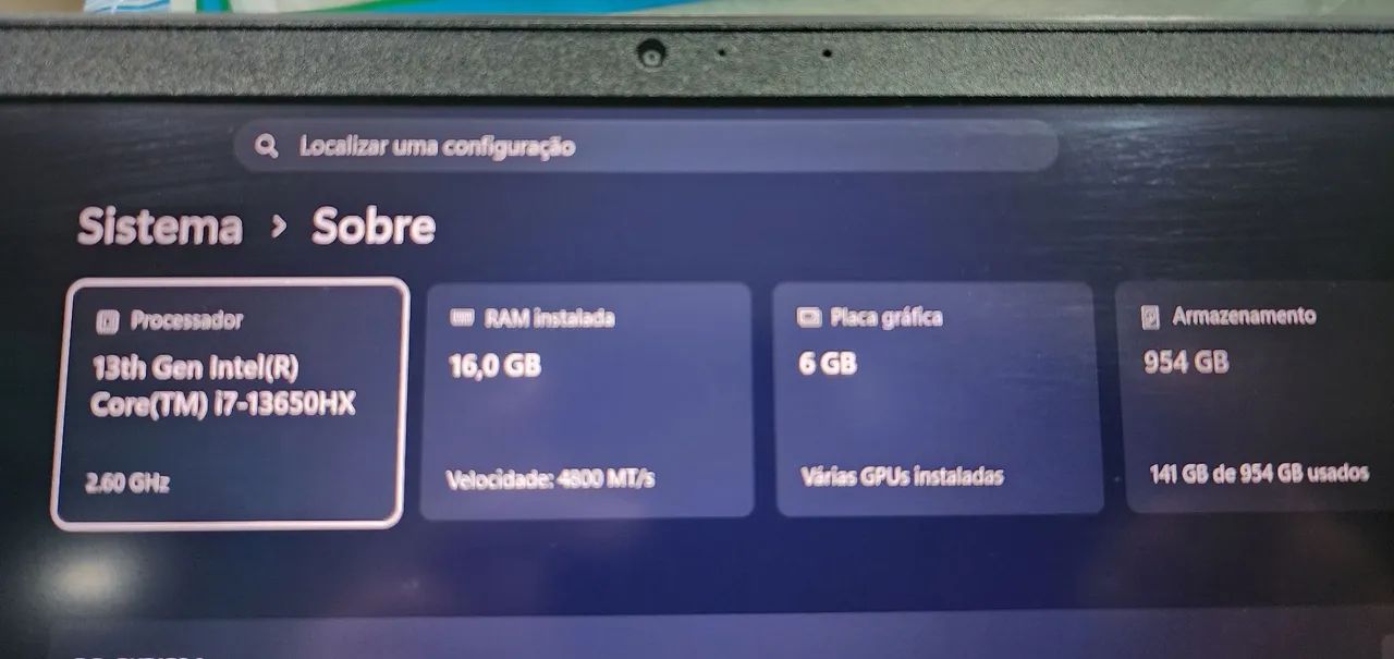 Dell G15 i7 Rtx 4050 1tb 16gb zerado - Foto 3