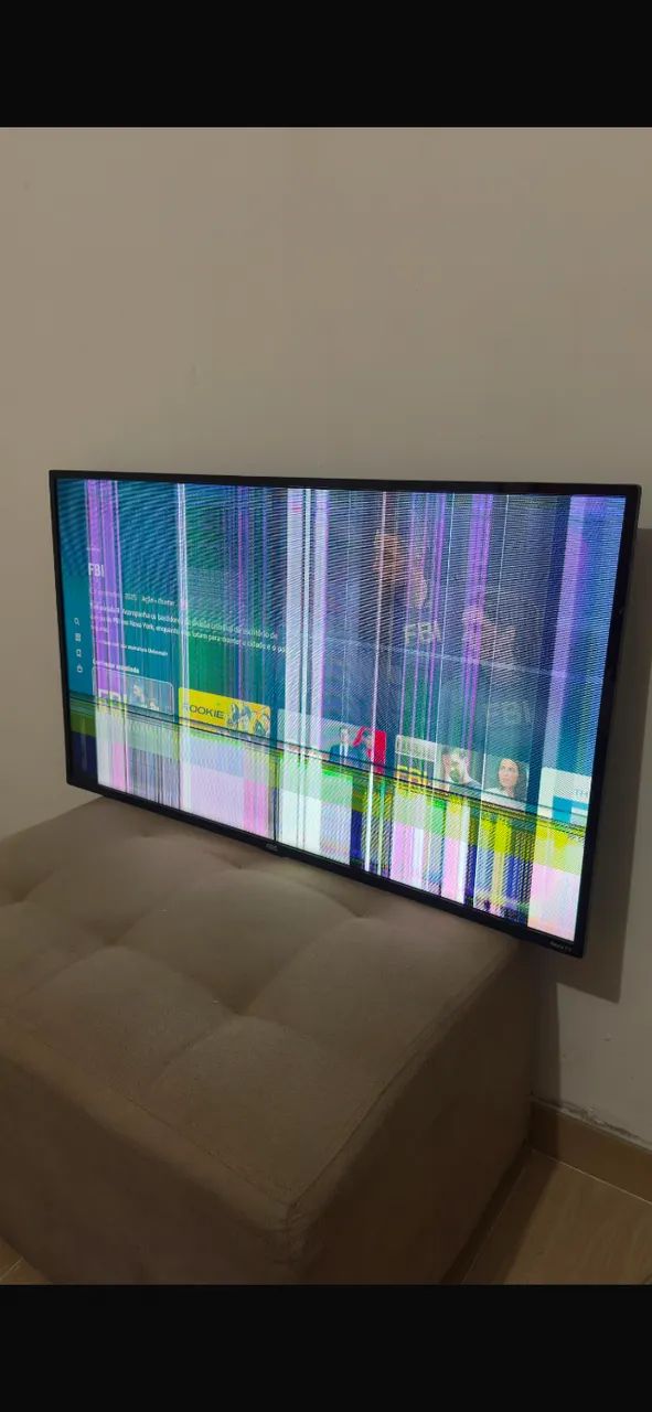 TV com defeito na imagem 