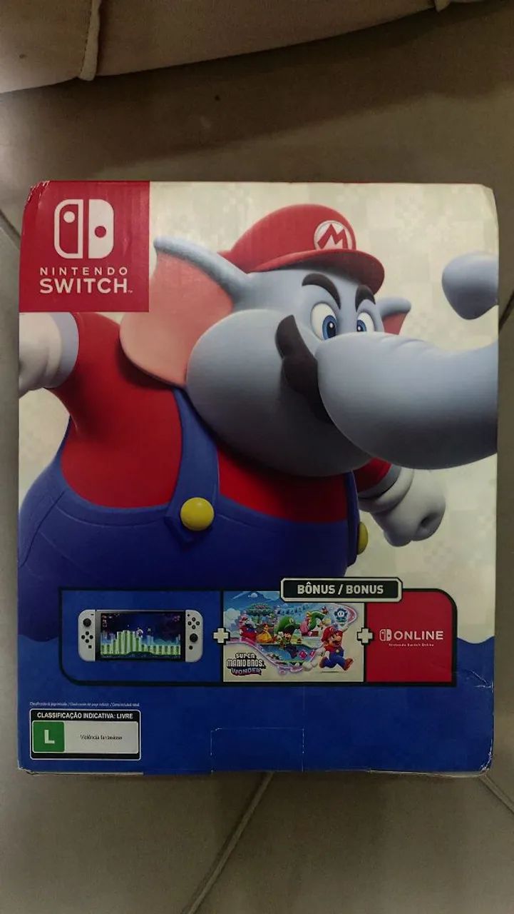 Nintendo Switch OLED 64Gb Lacrado - Foto 2