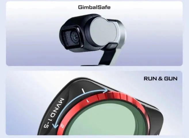 Freewell Filtro VND Xmist DJI Osmo Pocket 3  - Foto 2