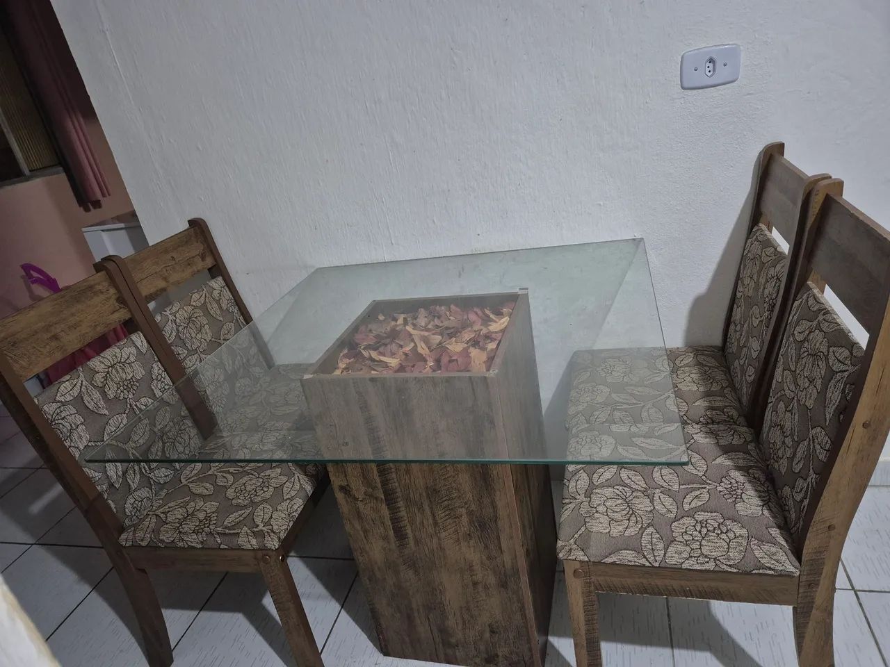Mesa de vidro