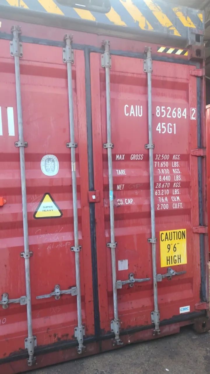 Container Promocional Direto do Porto - Pague na Entrega - 20 e 40 pés - Atendemos GO e DF
