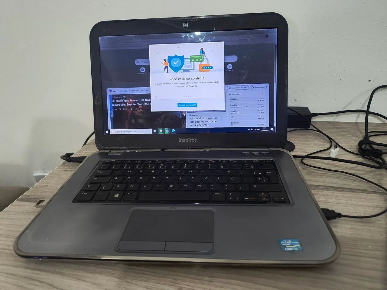 Notebook Dell, core i5 3ª geração, 8 GB de memória RAM top, leia a descrição  - Foto 3